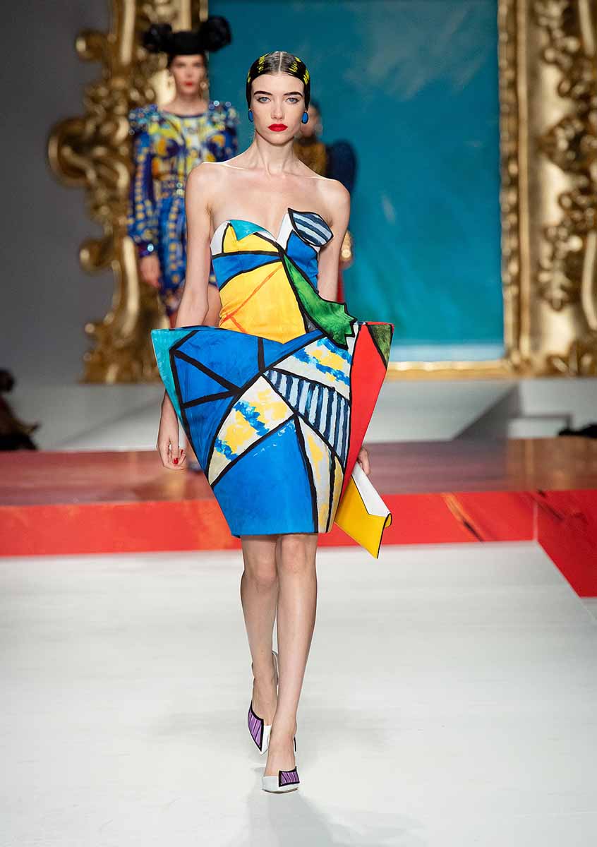Milan Fashion Week - kolekcija modne kuće MOSCHINO inspirirana Picassom